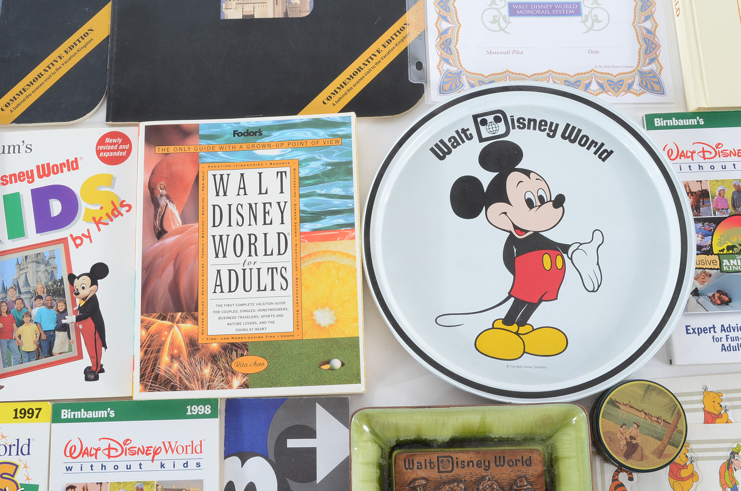 Walt Disney World Books and Ephemera
