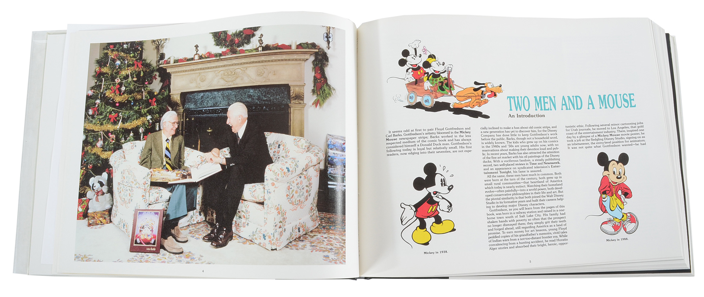 Carl Barks and Floyd Gottfredson Signed Limited Edition "Mickey Mouse in Color"