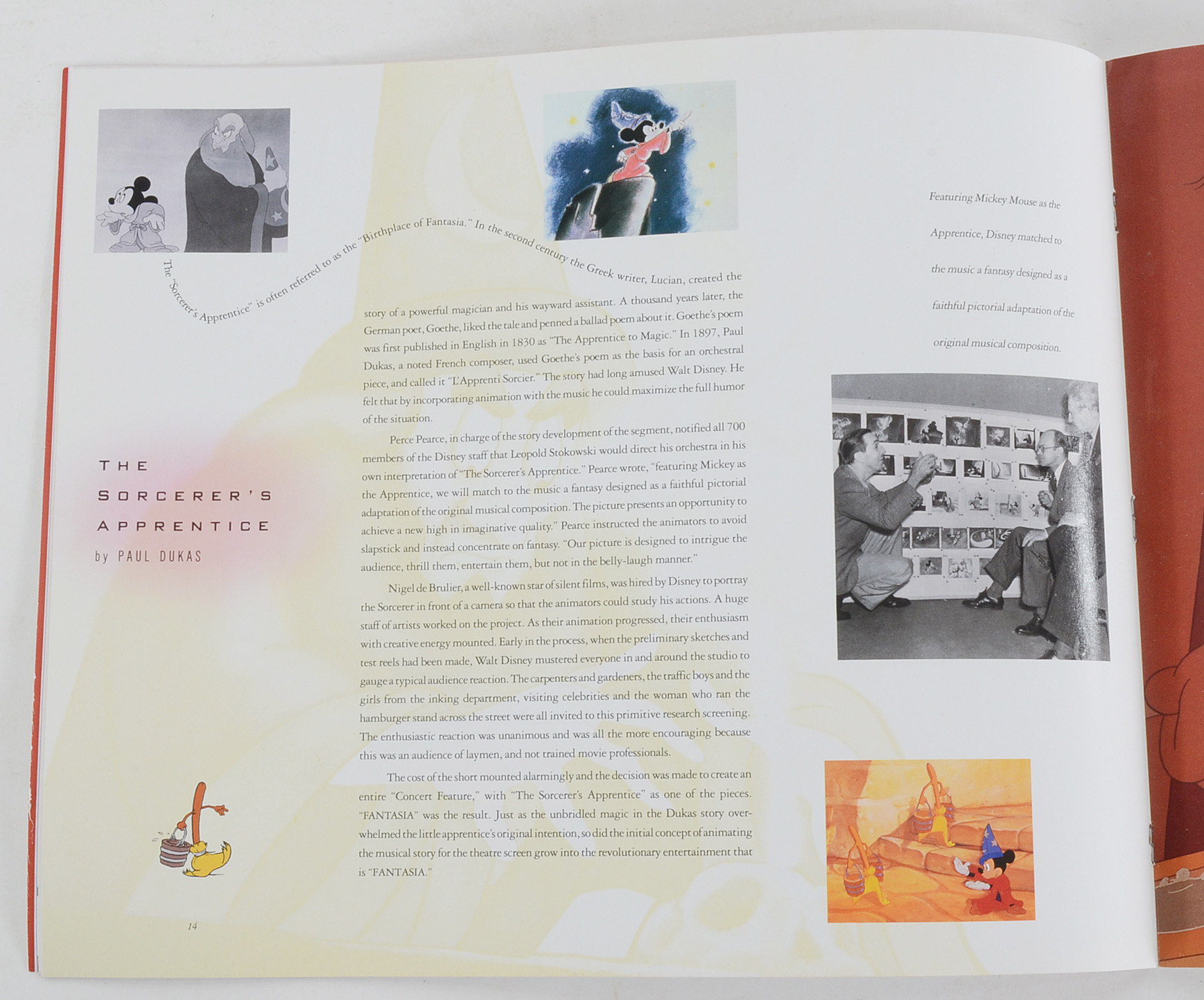 1940 Walt Disney's "Fantasia" Vernon Kilns Bowl