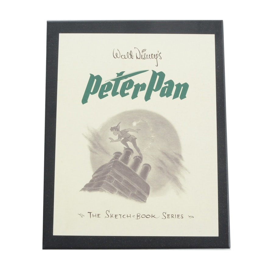 Limited Edition Signed "Walt Disney's Peter Pan: The Sketchbook Series"