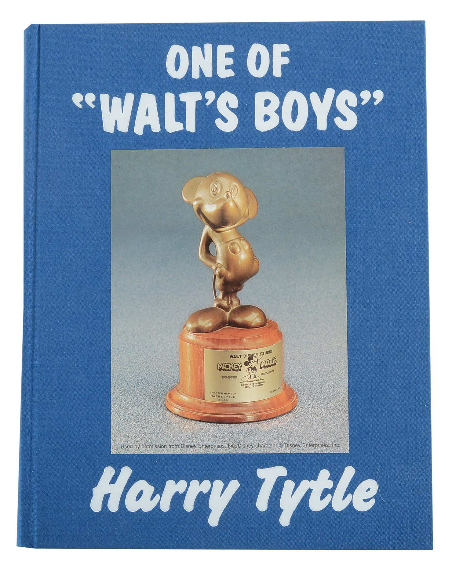 Disney Artist Autobiographies Including Bill Justice and Harry Tytle Autographs