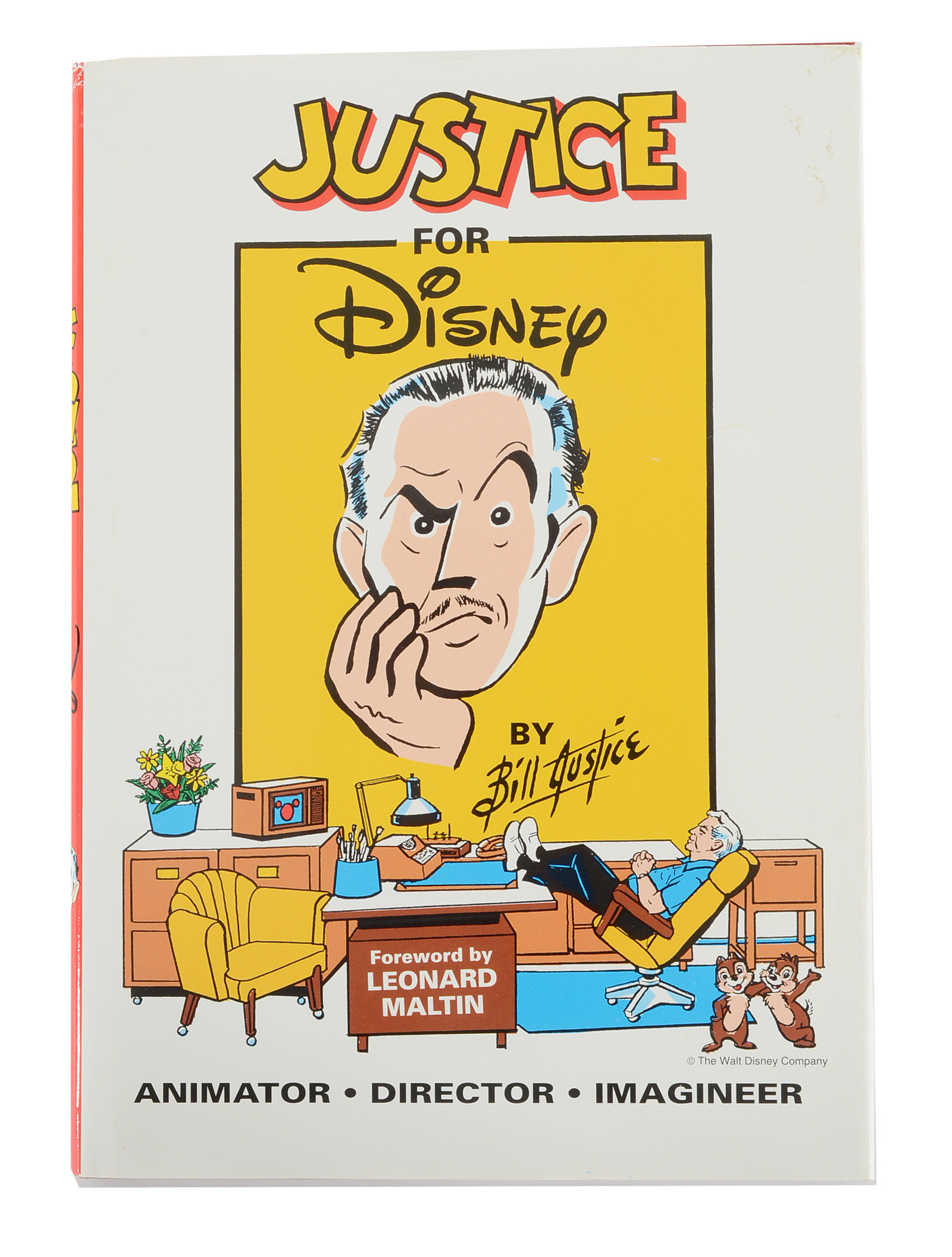 Disney Artist Autobiographies Including Bill Justice and Harry Tytle Autographs