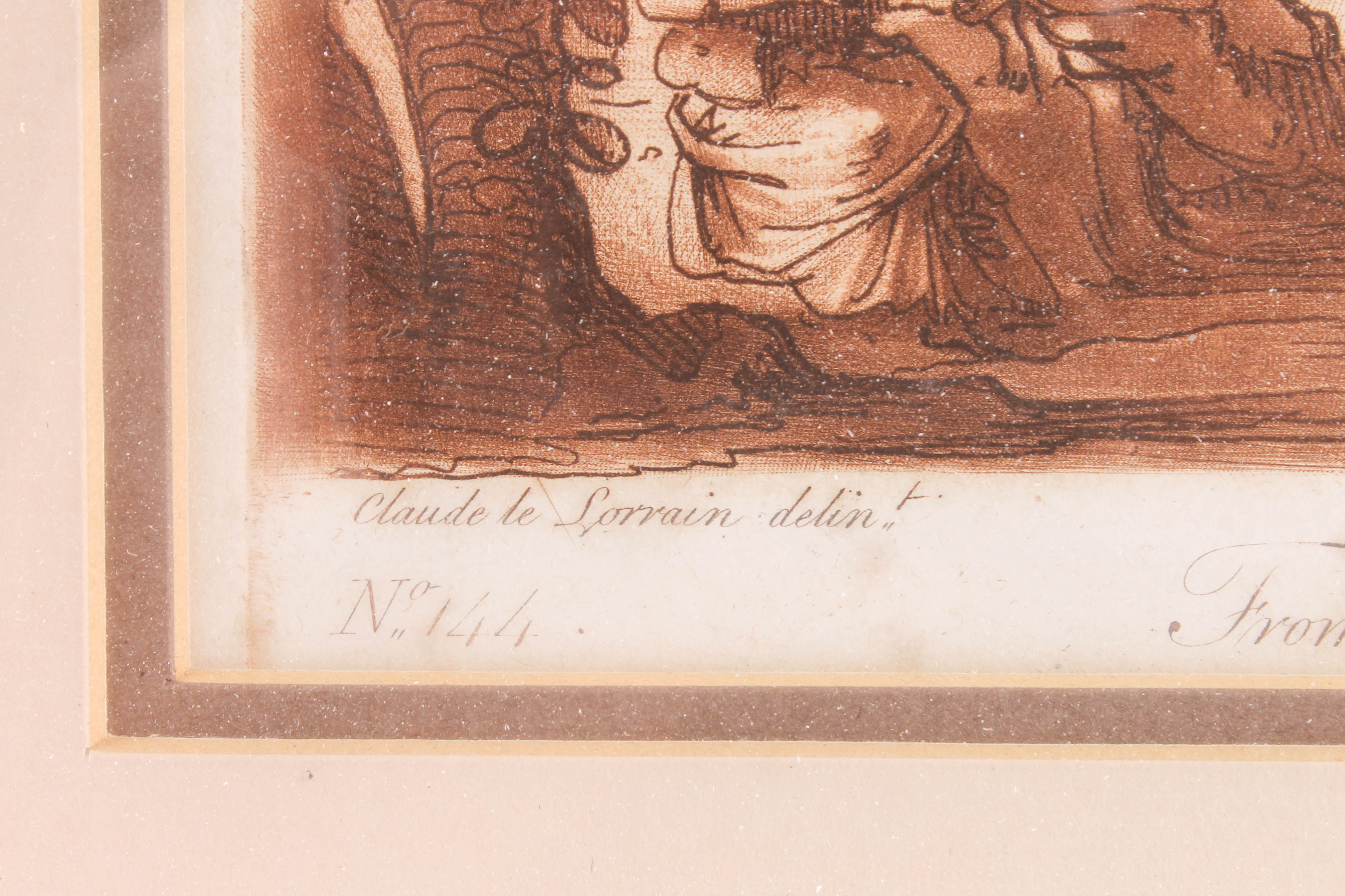 Pair of Antique Richard Earlom Etchings with Mezzotint