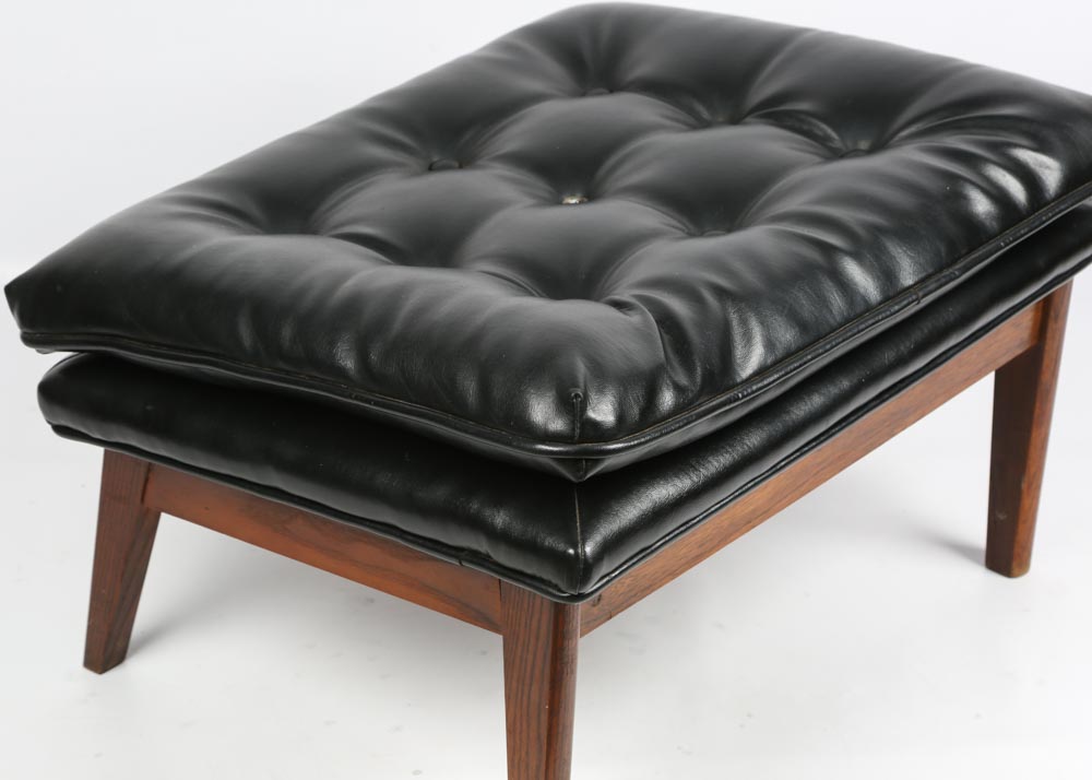 Mid Century Modern Lounge Chair and Ottoman