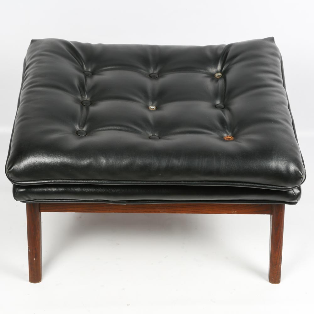 Mid Century Modern Lounge Chair and Ottoman