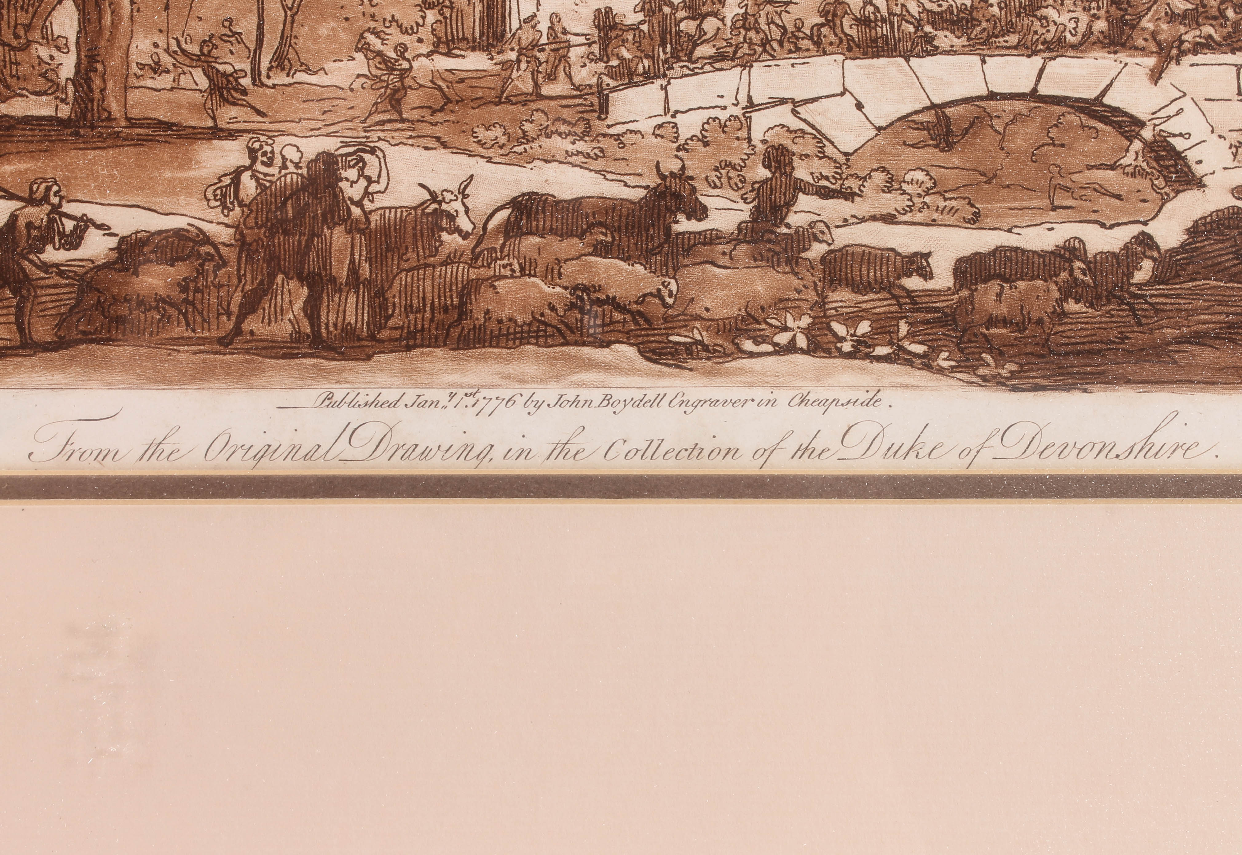 Pair of Antique Richard Earlom Etchings with Mezzotint