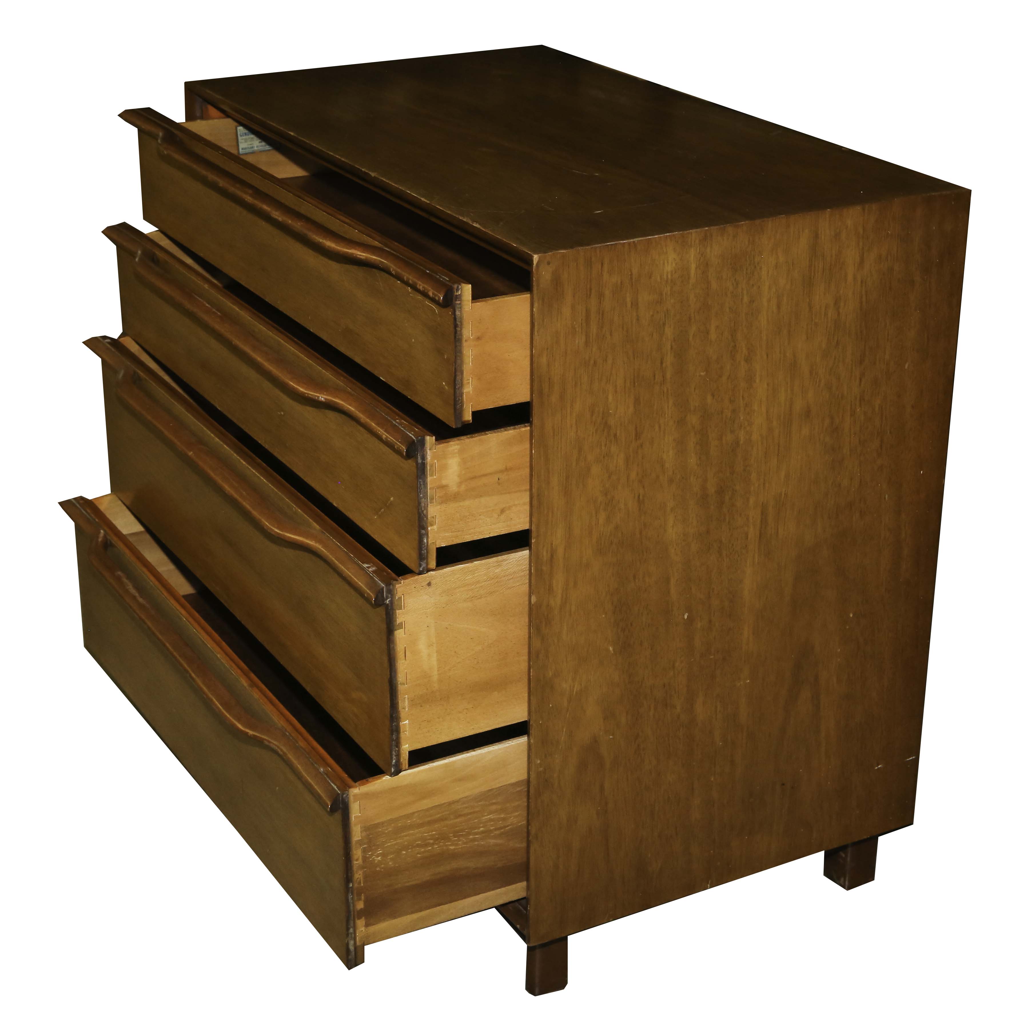 Mid Century Modern Four-Drawer Chest