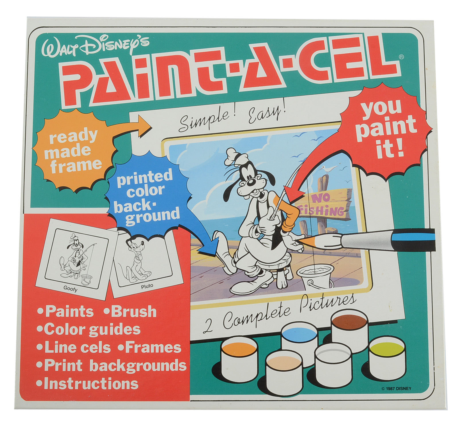 Disney Activity Kits Including Goofy and Pluto