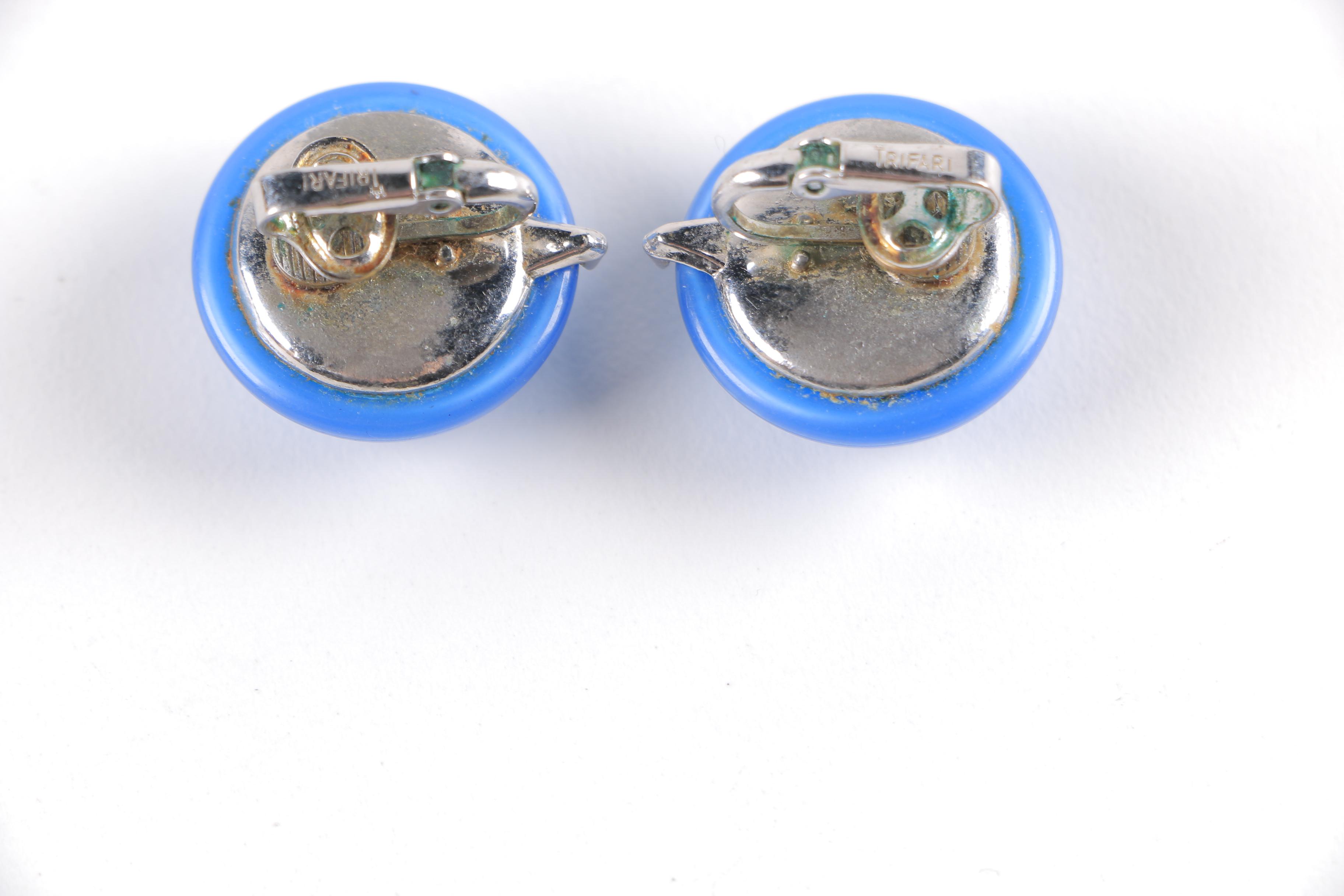 Vintage Costume Jewelry Including Trifari