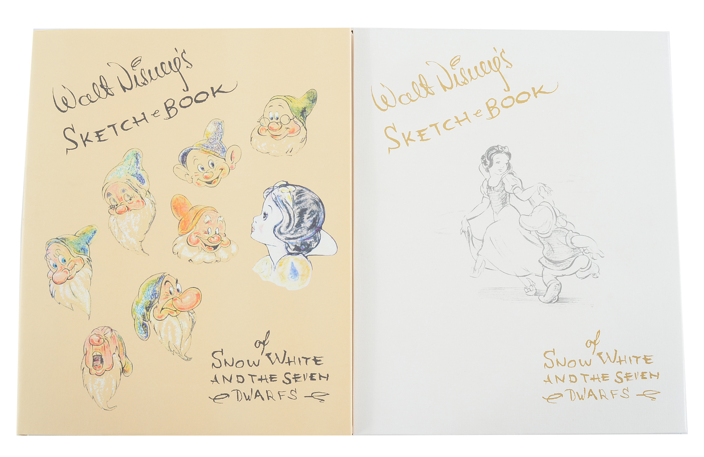 Limited Edition "Walt Disney's Sketch-Book of Snow White and the Seven Dwarfs"