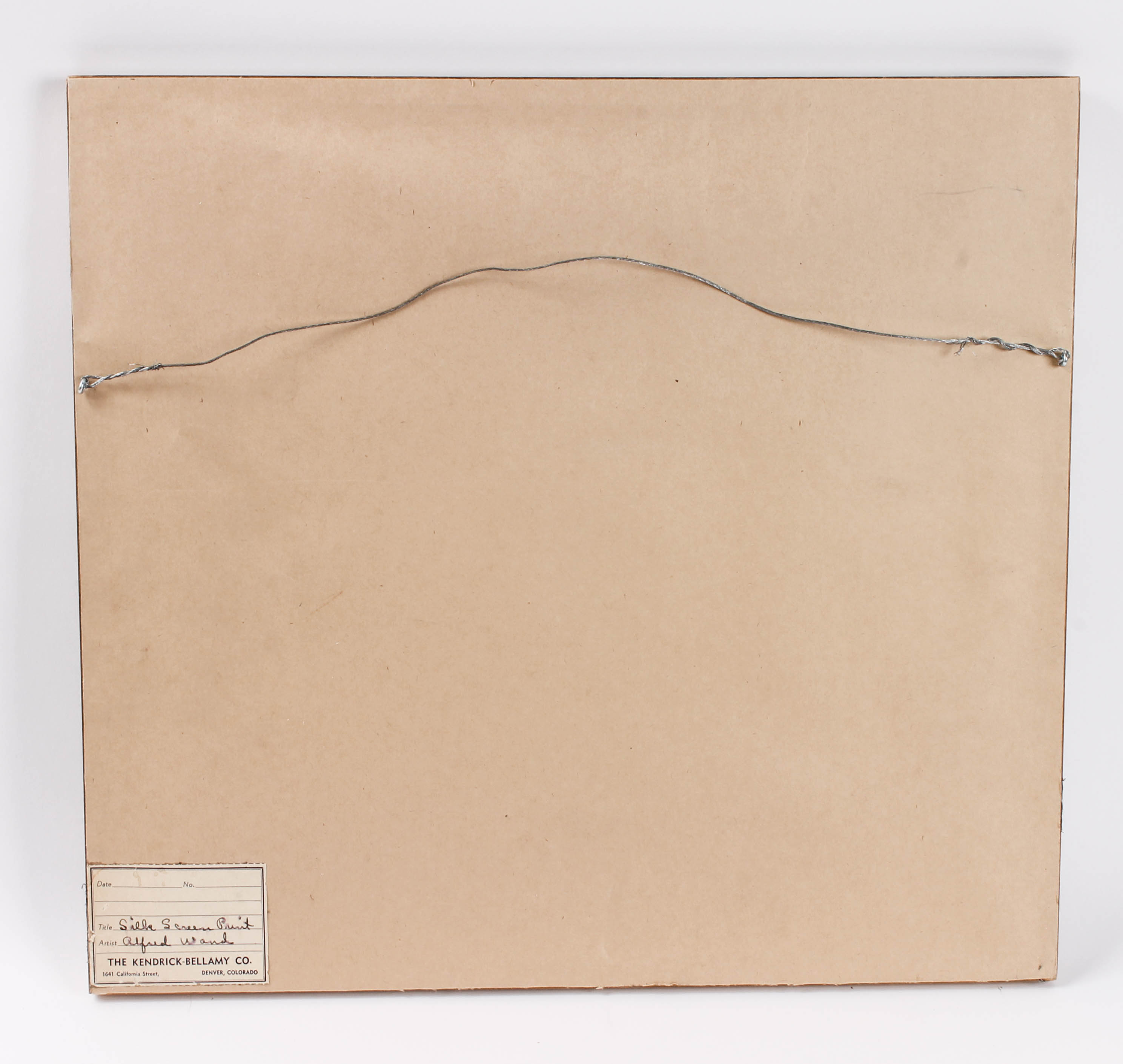 Alfred Wands Limited Edition Serigraph "Spring Flowers"