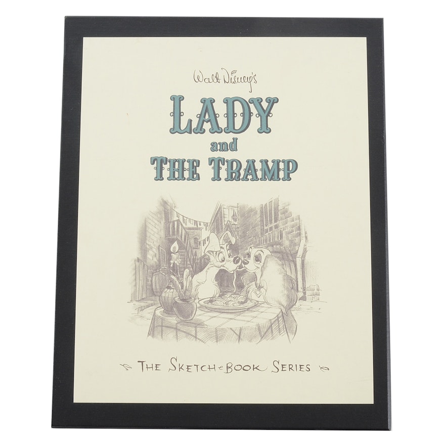 Hardcover Lady and The Tramp Limited Edition Sketch Book Series