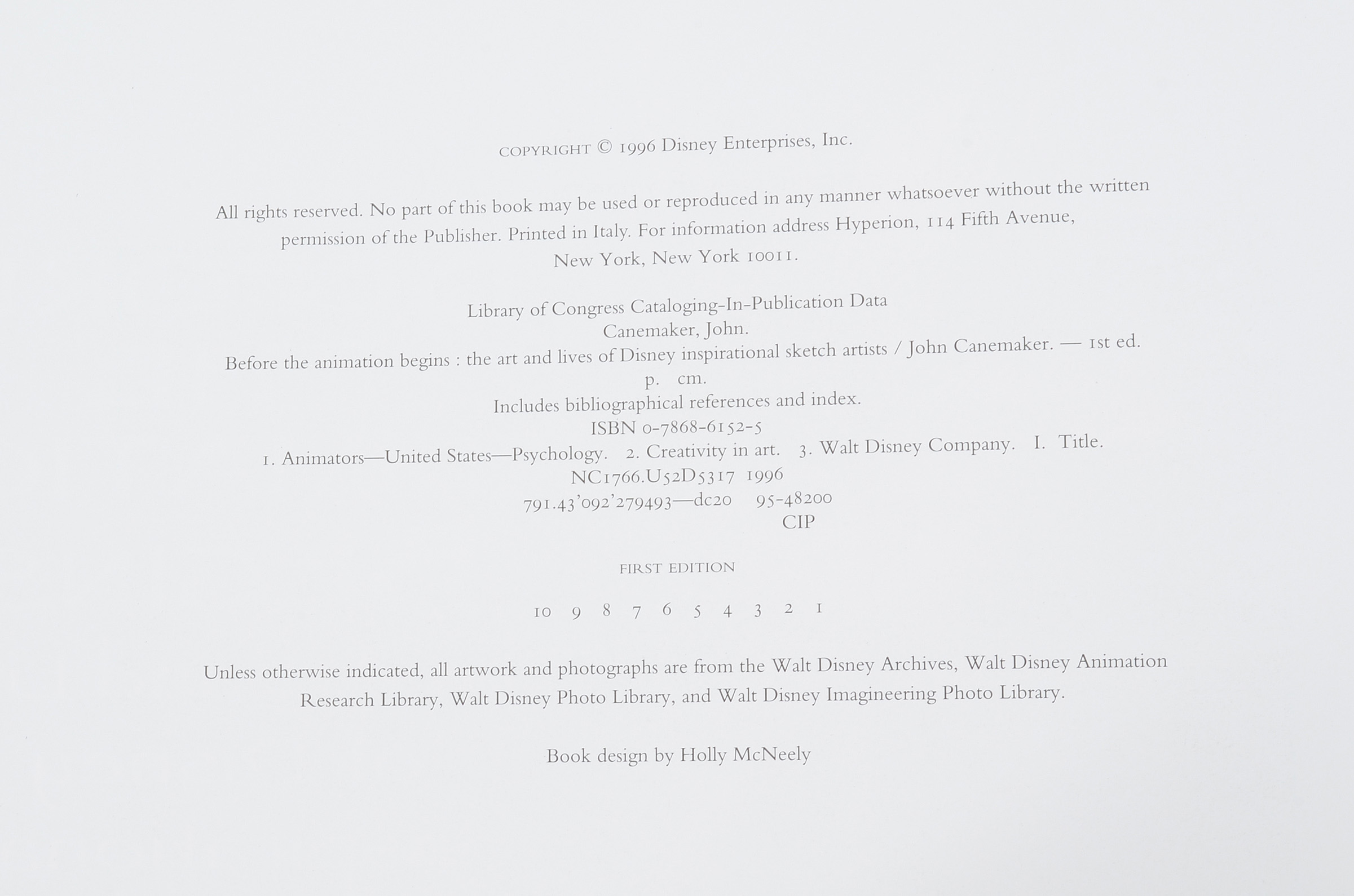 Tyrus Wong and Joe Grant Signed First Edition "Before the Animation Begins: The Art and Lives of Disney Inspirational Sketch Artists"