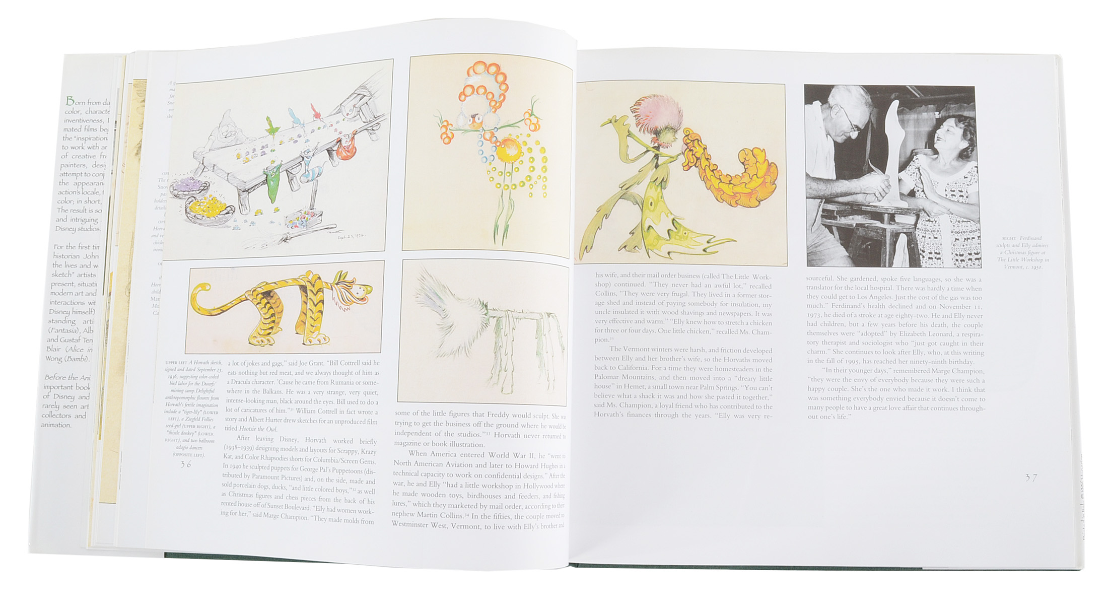 Tyrus Wong and Joe Grant Signed First Edition "Before the Animation Begins: The Art and Lives of Disney Inspirational Sketch Artists"