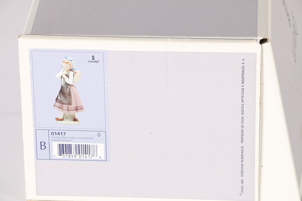 Lladró "Nature's Bounty" Porcelain Figurine