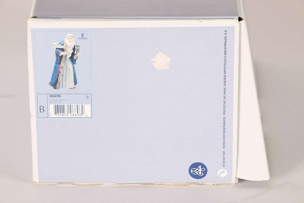 Lladró "Father Time" Porcelain Figurine