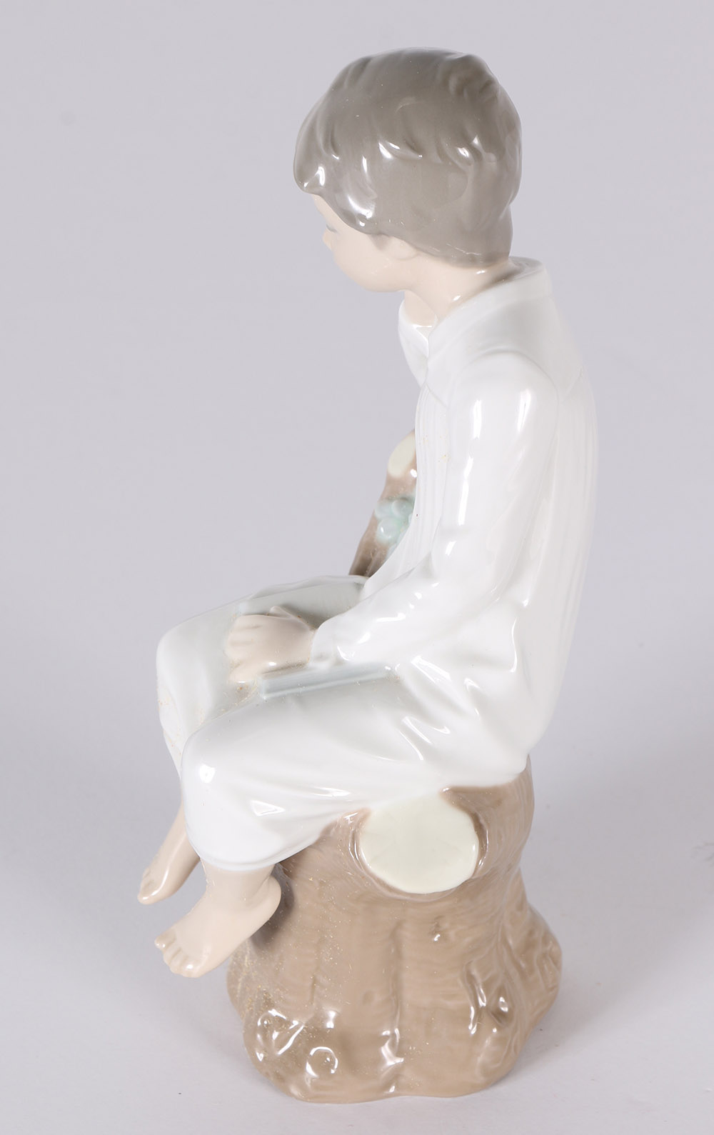 Lladró "Thinker Little Boy" Porcelain Figurine
