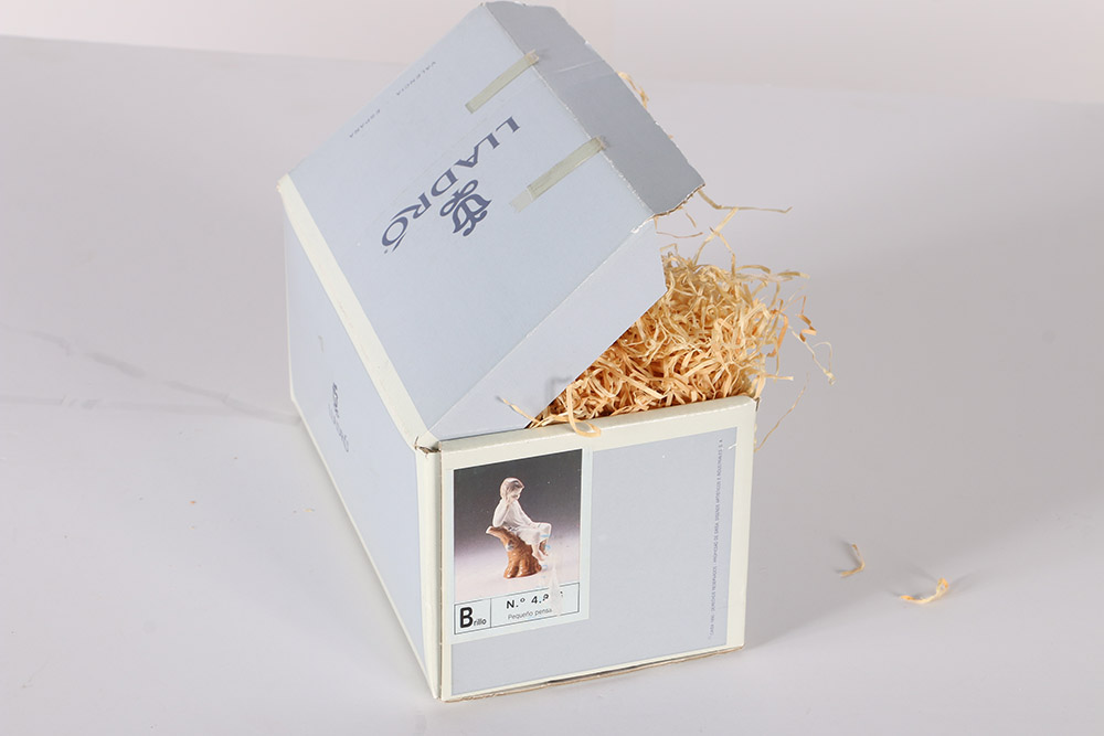 Lladró "Thinker Little Boy" Porcelain Figurine