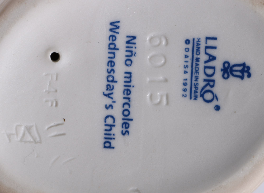 Lladró "Wednesday's Child" Porcelain Figurine