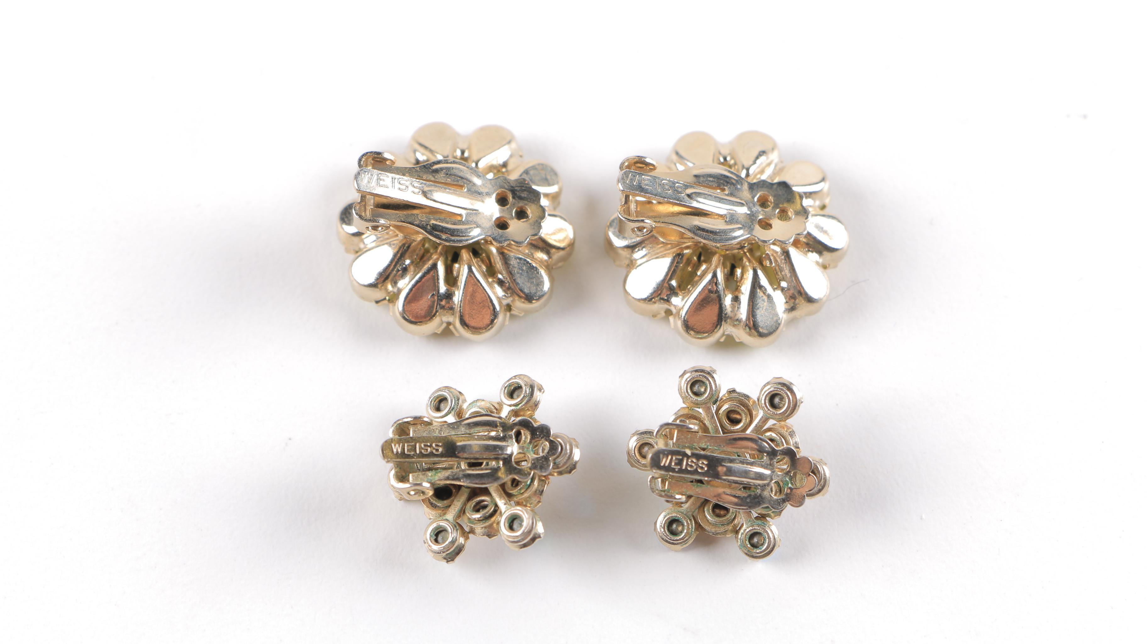 Vintage Weiss Costume Jewelry