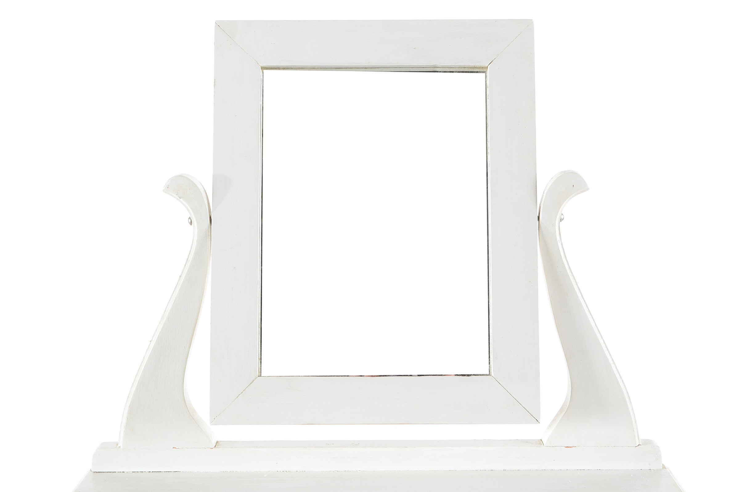 Vintage Bed Side Table with Vanity Mirror