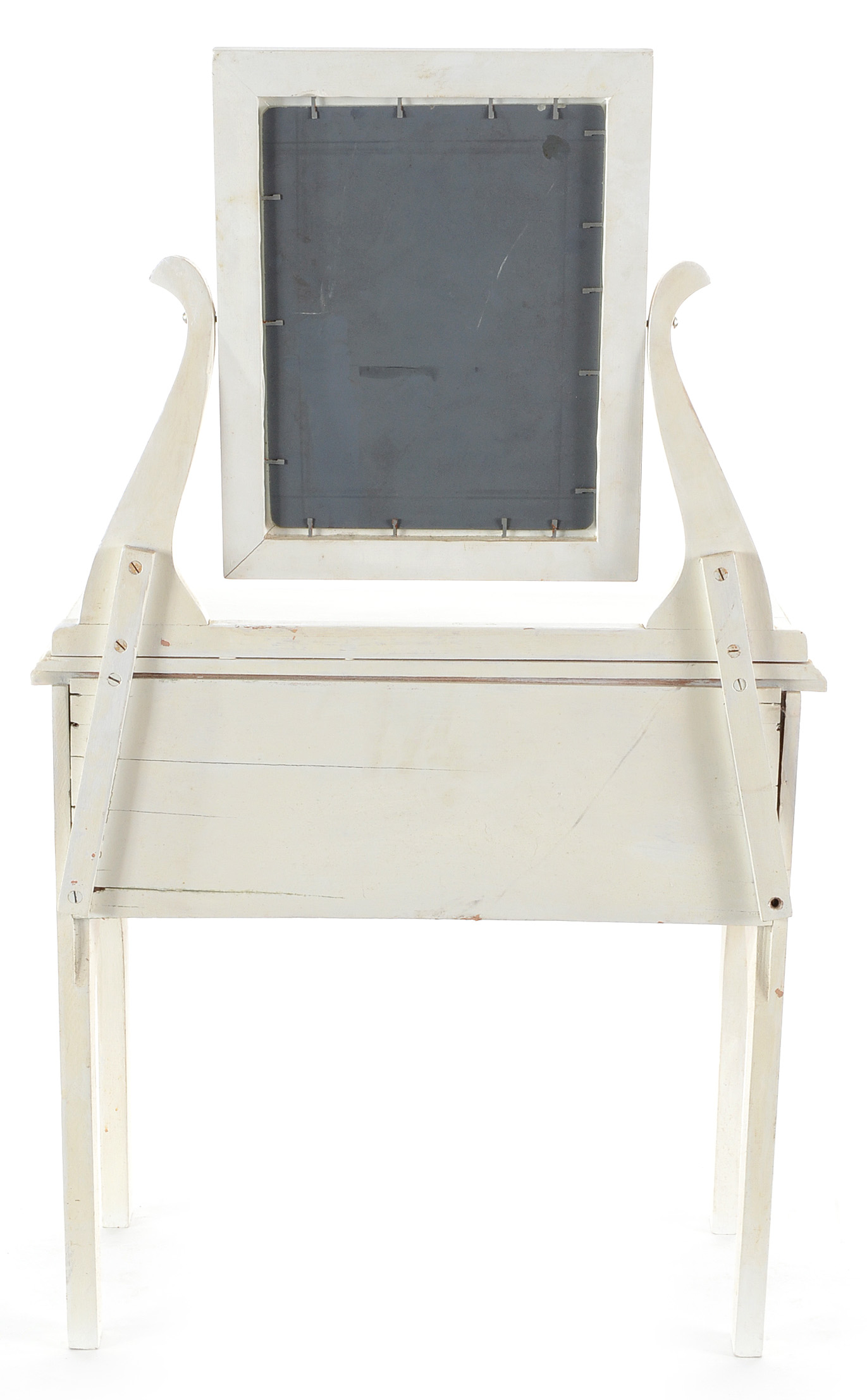 Vintage Bed Side Table with Vanity Mirror