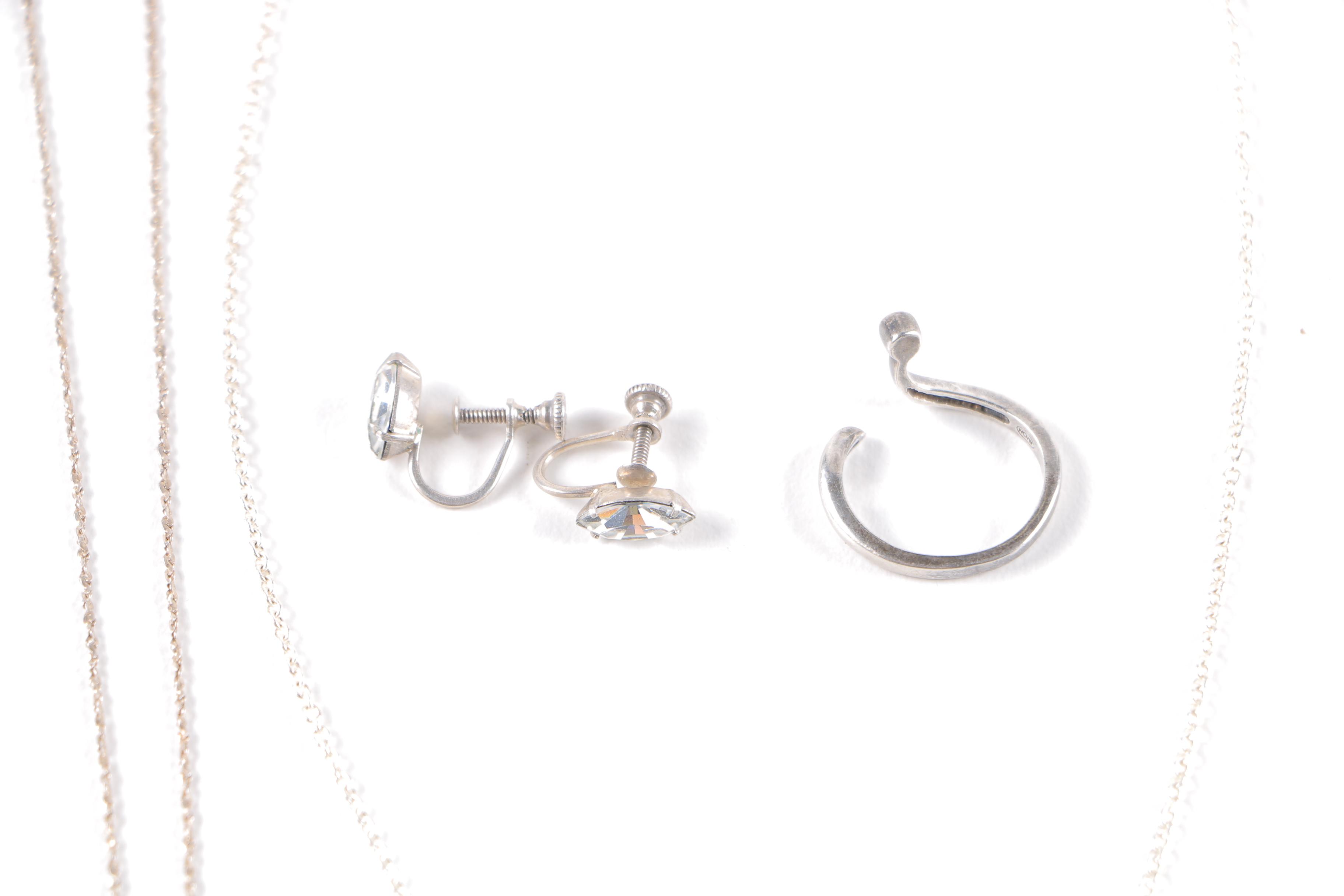 Assortment of Sterling Silver Jewelry