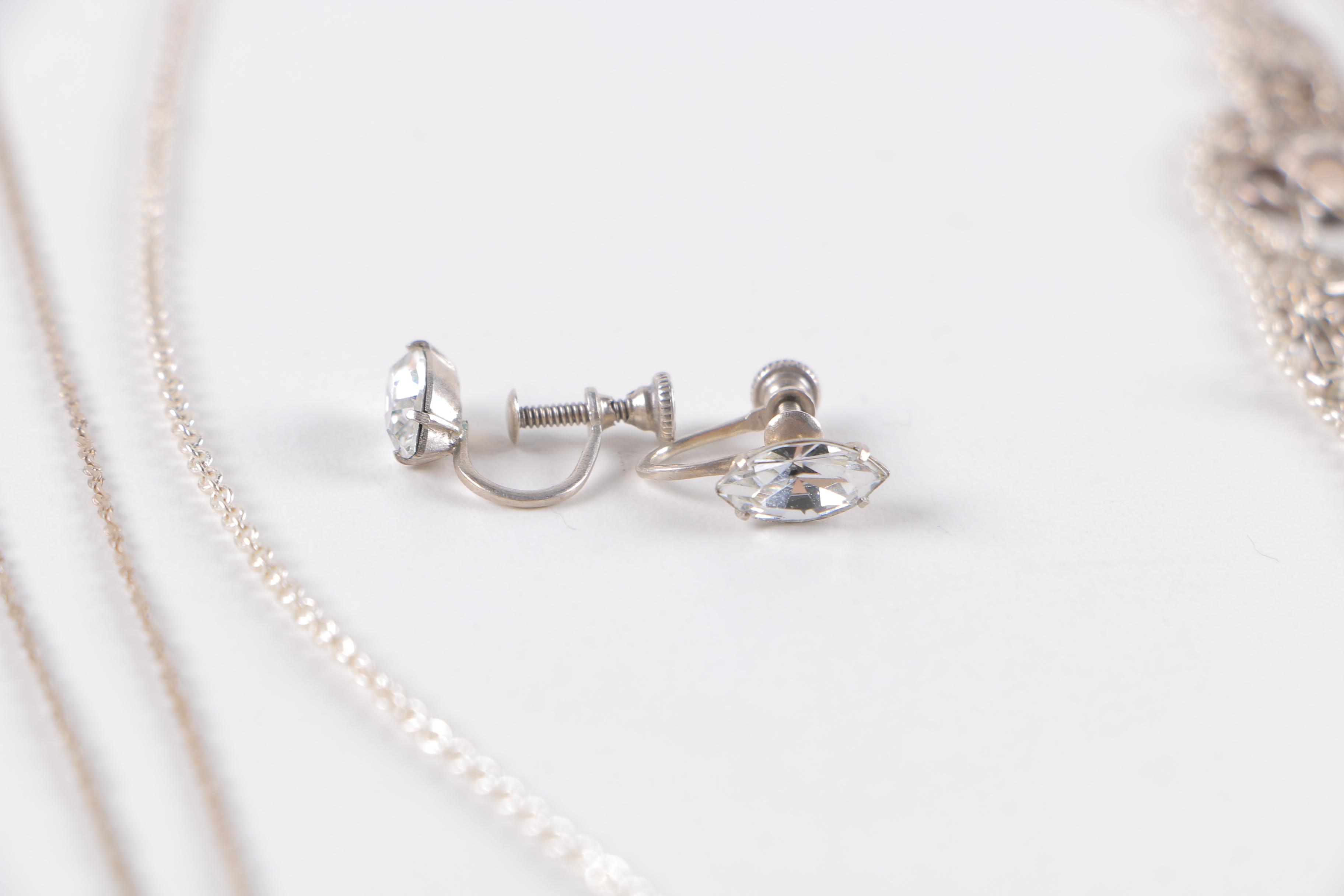 Assortment of Sterling Silver Jewelry