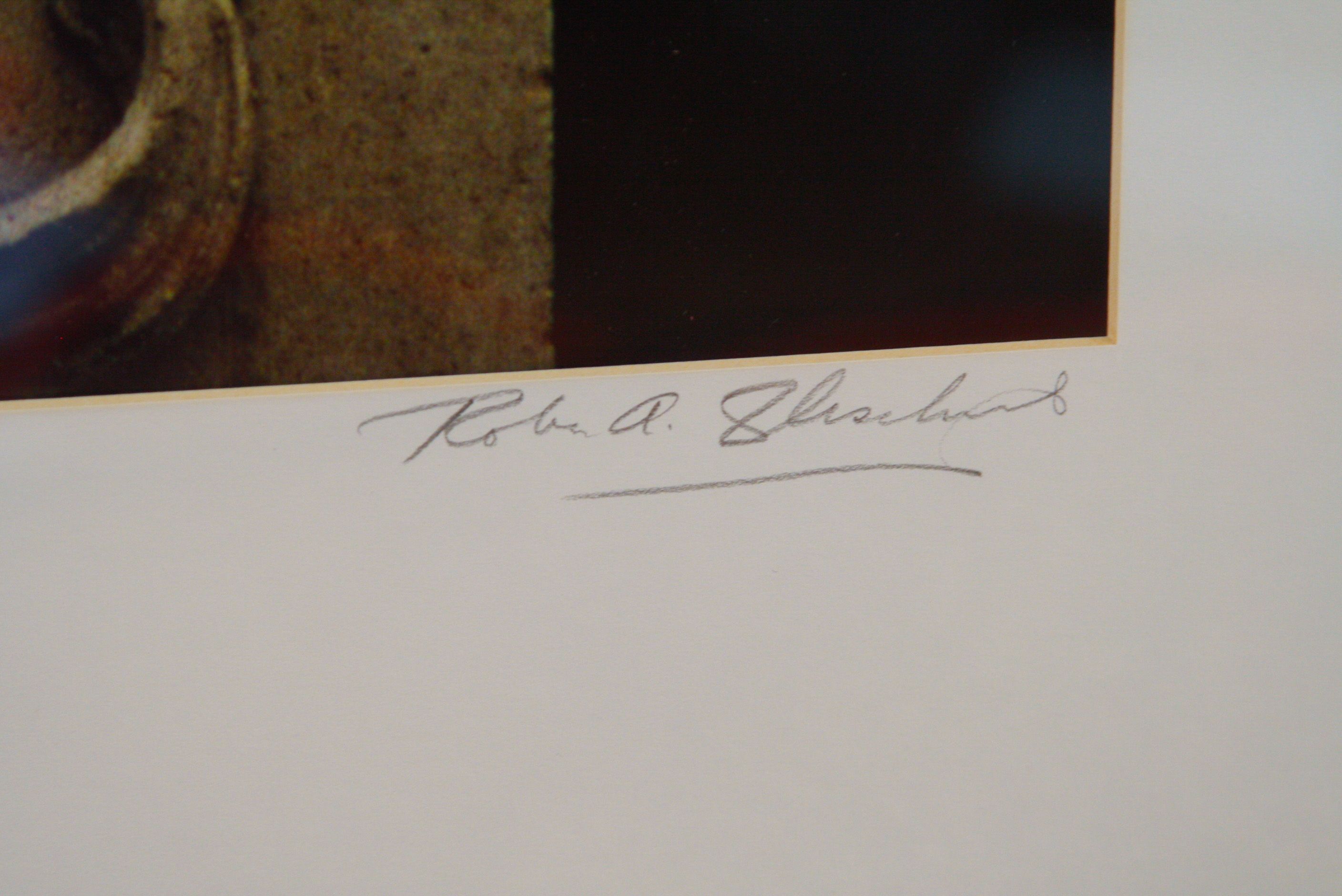 Pair of Framed Robert Flischel Photographic Prints of Cincinnati Landmark Detail