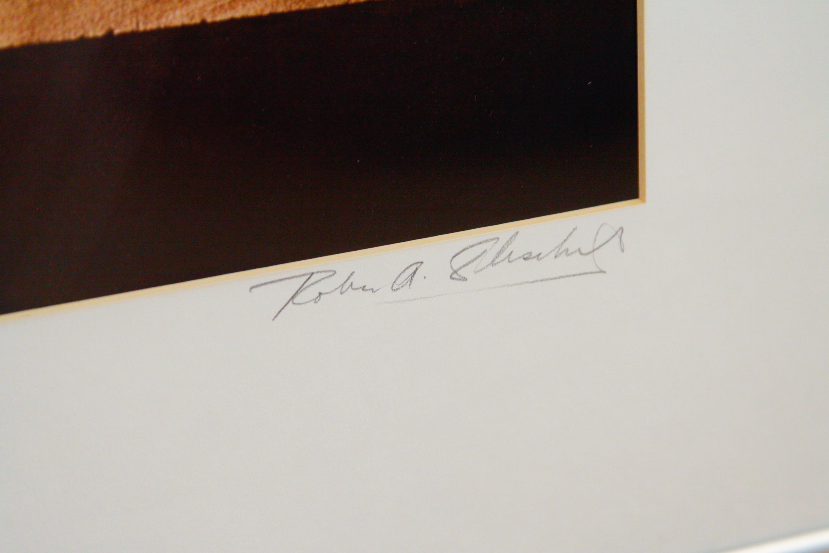 Pair of Framed Robert Flischel Photographic Prints of Cincinnati Landmark Detail