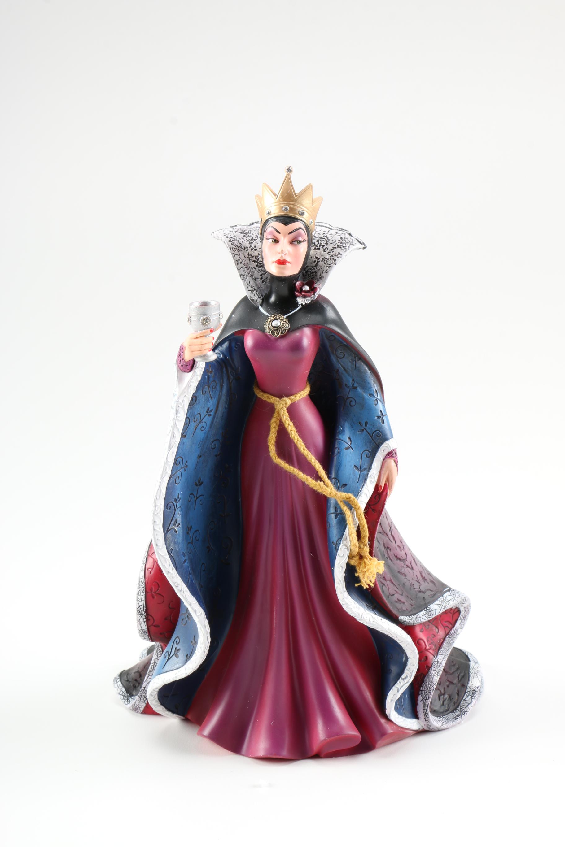 Enesco Disney "Showcase Collection" Figurines, Including "Frozen" and Evil Queens