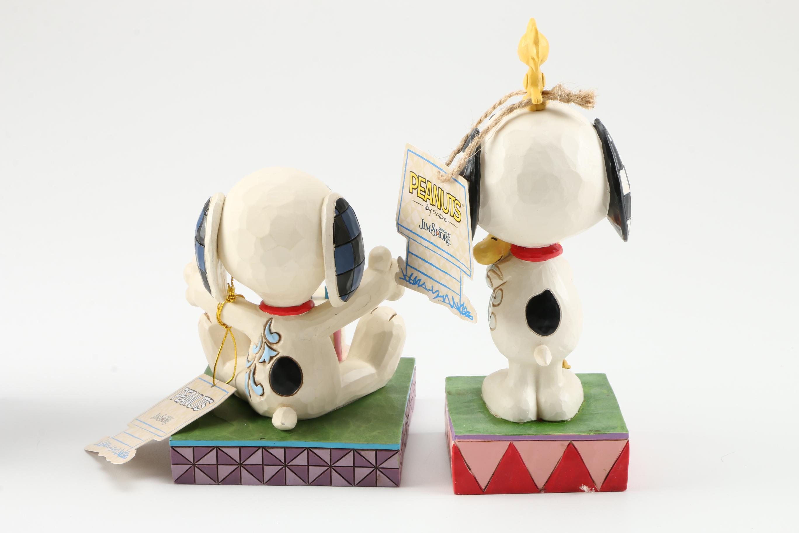 Enesco Jim Shore Peanuts Figurines Including Snoopy