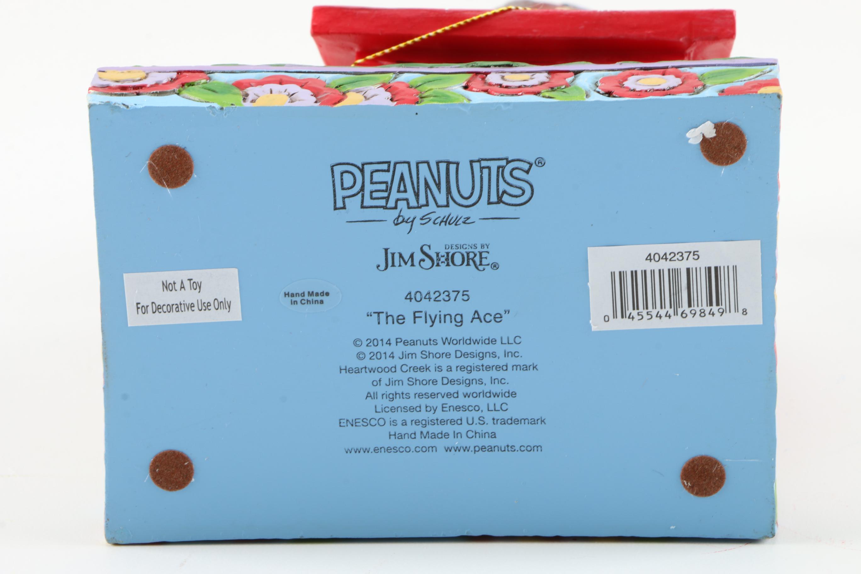 Enesco Jim Shore Peanuts Figurines Including Snoopy