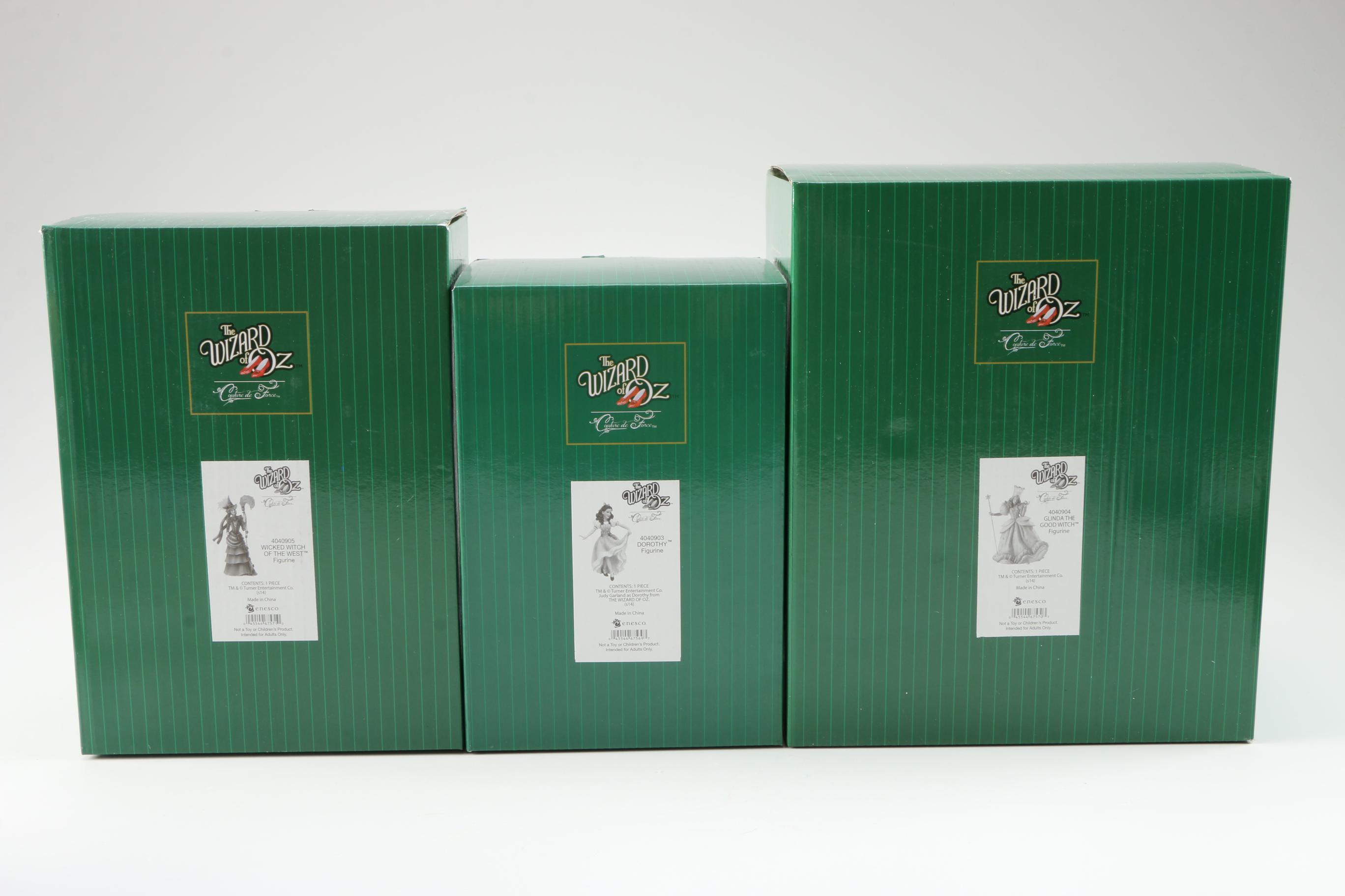 Enesco Limited Edition "The Wizard Of Oz" Figurines