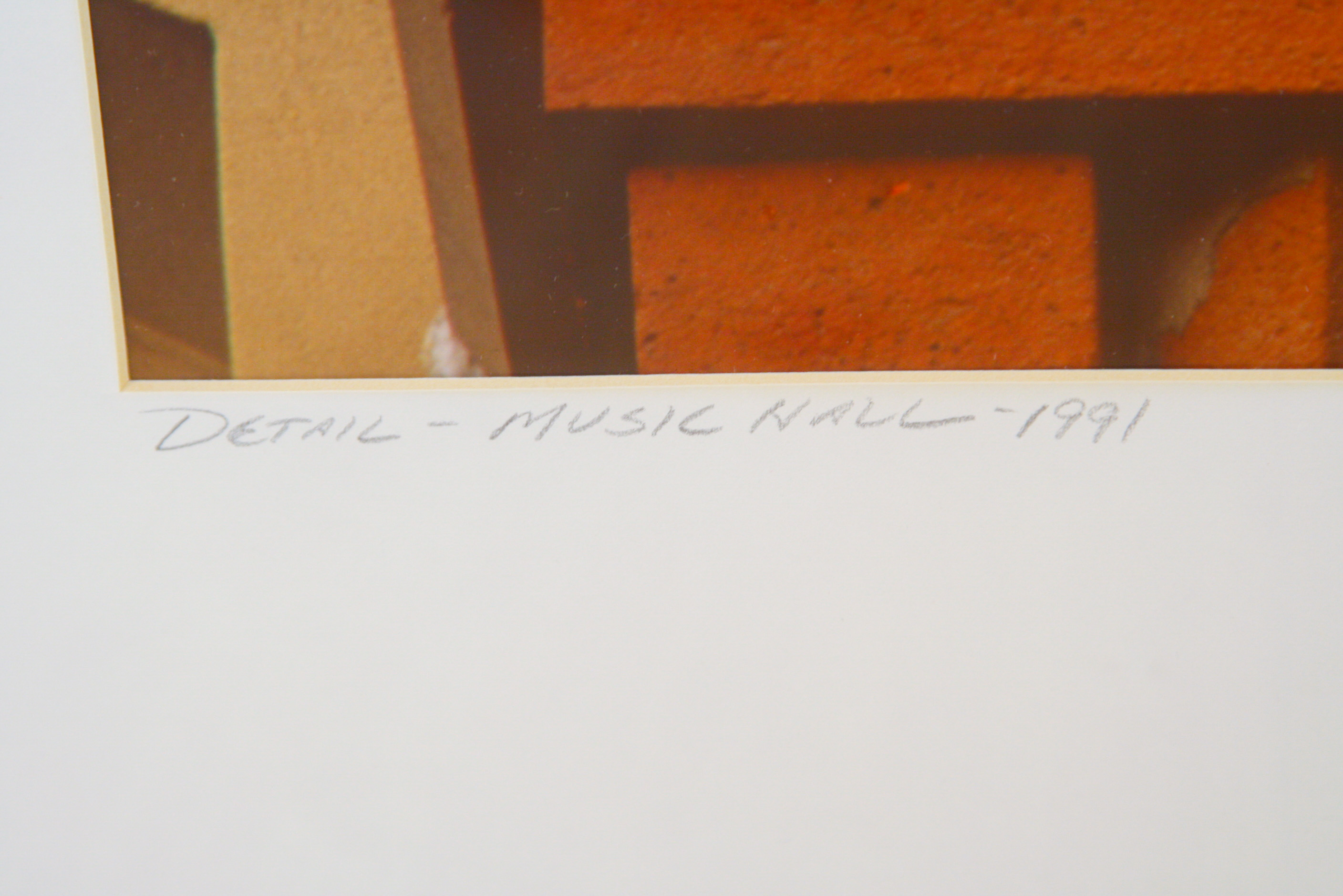 Pair of Framed Robert Flischel Photographic Prints of Cincinnati Landmark Detail