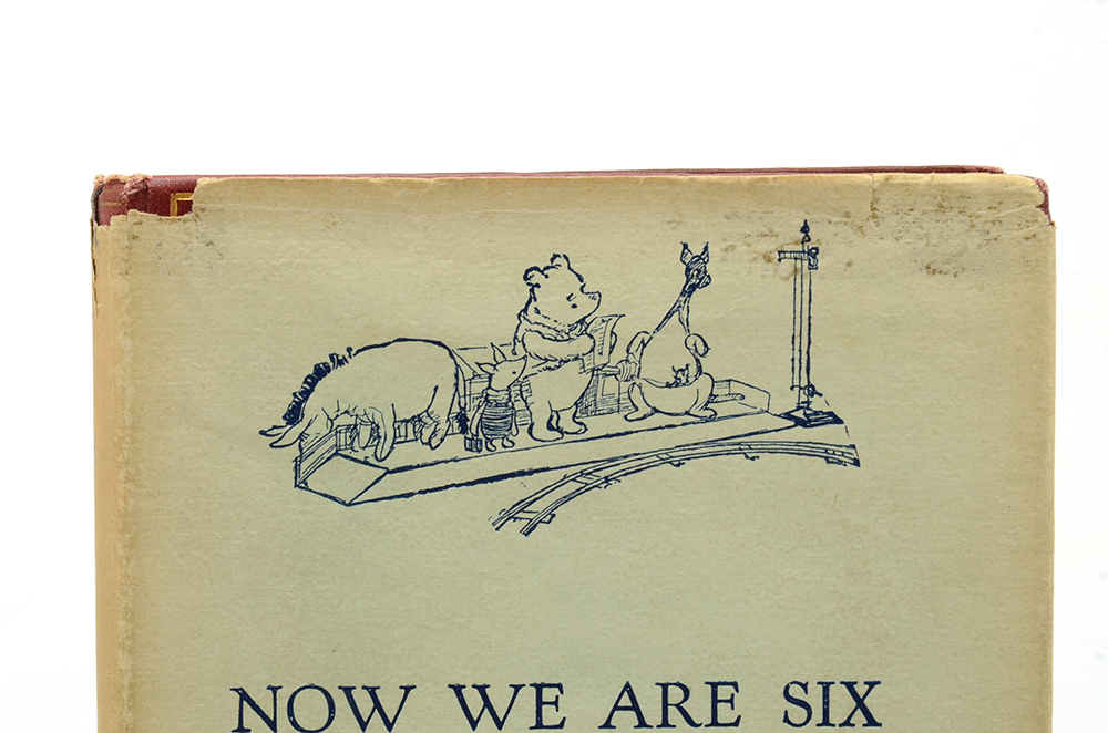 1927 First Edition A. A. Milne "Now We Are Six" With Original Dust Jacket