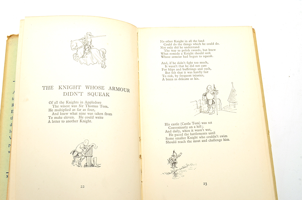 1927 First Edition A. A. Milne "Now We Are Six" With Original Dust Jacket