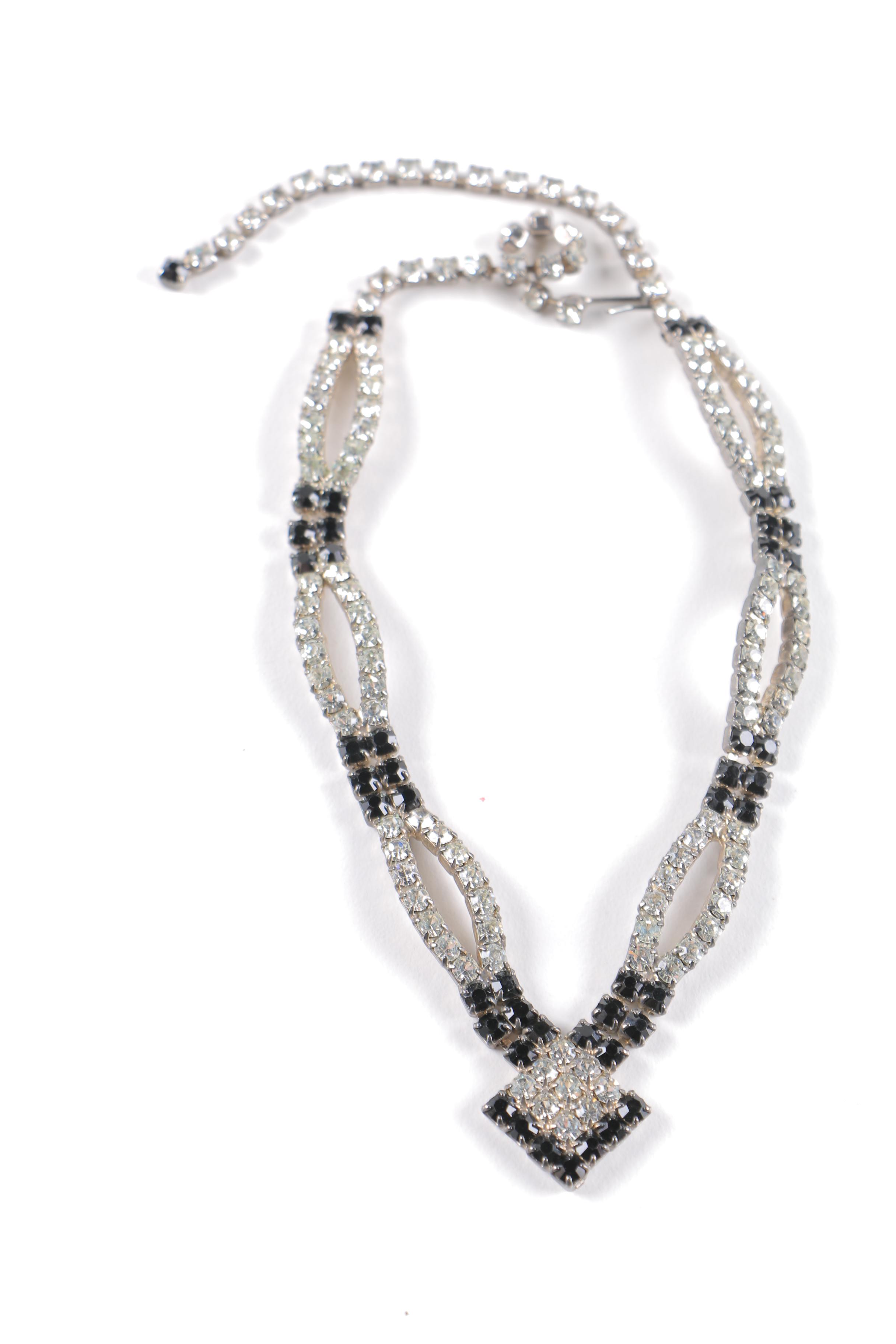 Vintage Rhinestone Costume Jewelry Including Weiss