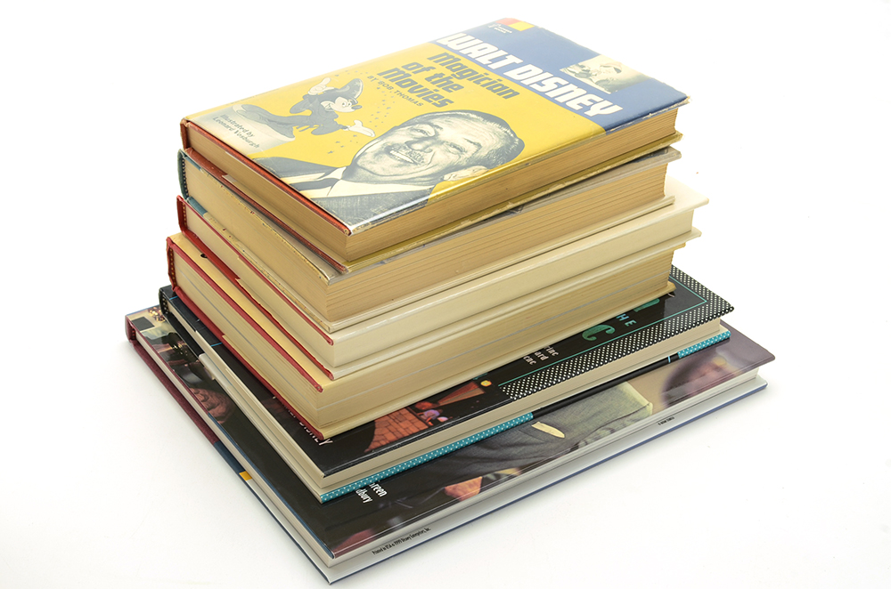 Walt Disney Biographies Featuring "The Story of Walt Disney" First Edition