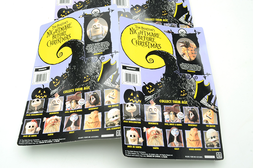 Tim Burton's "Nightmare Before Christmas" Figures from Hasbro