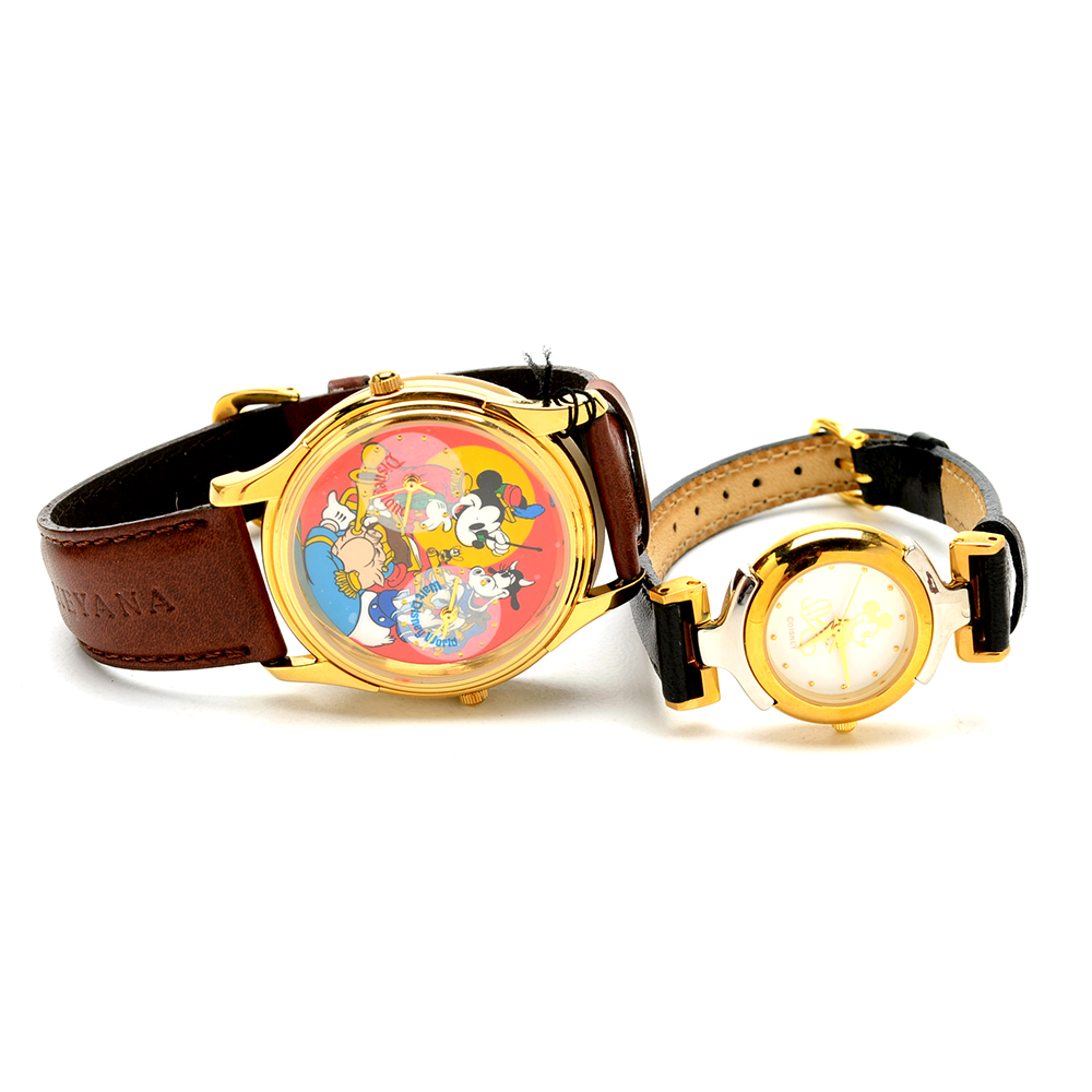 Disney Watch Assortment Including 1993 Disneyana Convention