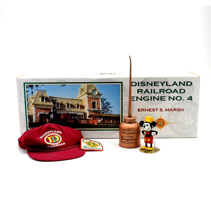 2002 Limited Edition Disneyland Railroad Engine No. 4 "Ernest S. Marsh"