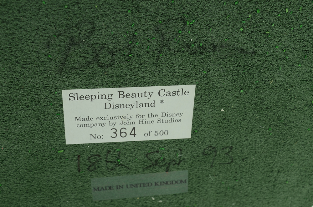 Walt Disney 1993 "Sleeping Beauty Castle"