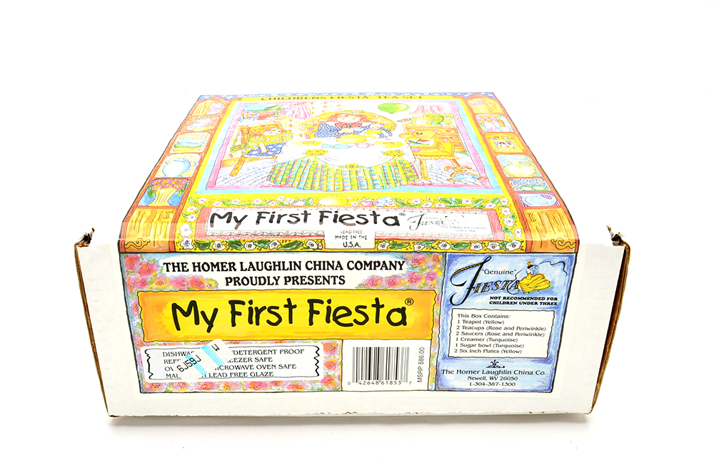 Homer Laughlin "My First Fiesta" Children's Tea Set