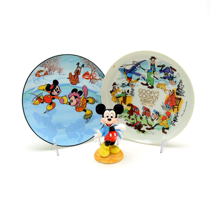 Schmid Collectibles Featuring Disney's Mickey Mouse and Friends