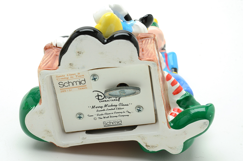 Schmid Disney Christmas Music Boxes