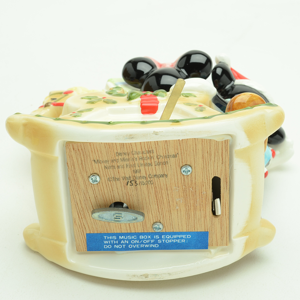 Schmid Disney Christmas Music Boxes