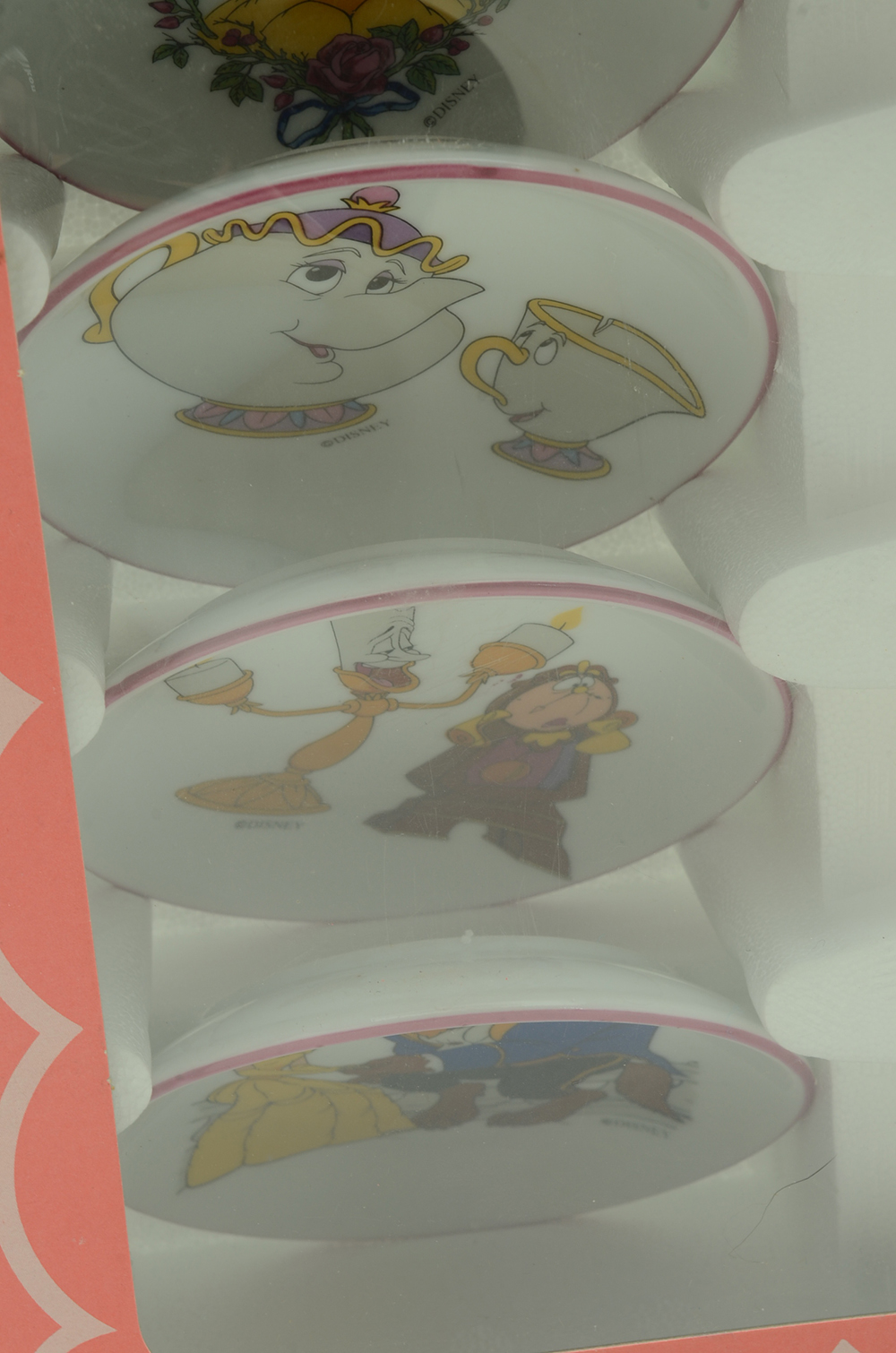 Disney "Beauty and the Beast" Tea Sets Including Reutter German Porcelain