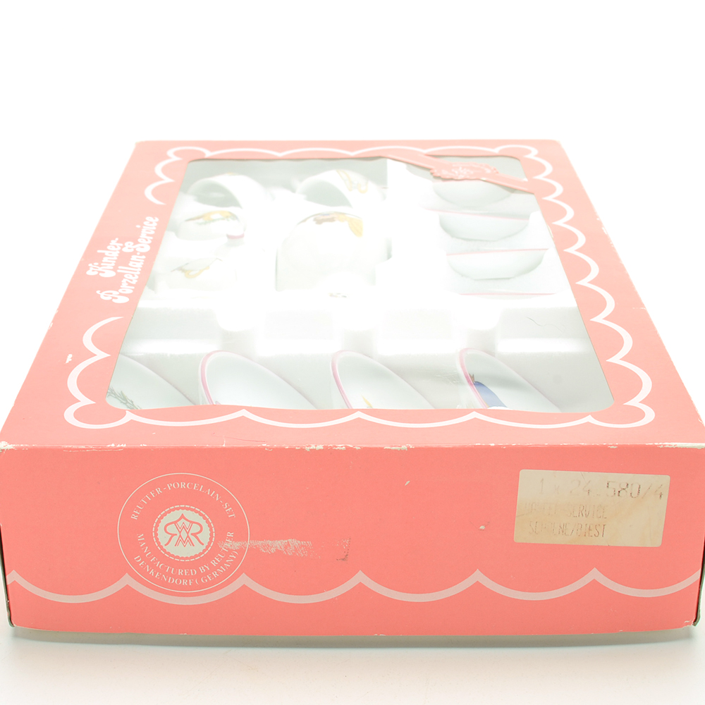 Disney "Beauty and the Beast" Tea Sets Including Reutter German Porcelain