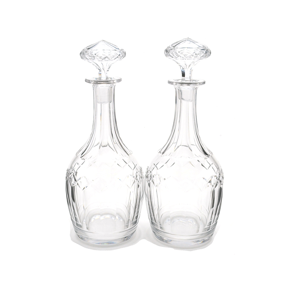 Pair of Crystal Decanters